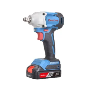 Dongcheng DCPB298 20VMAX Cordless Impact Wrench – Brushless, 2-Speed, Smart-Loosen