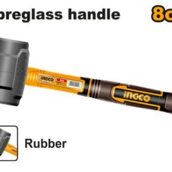 Ingco (HRUH8808) 220g Rubber hammer for assembling furniture, laying tiles