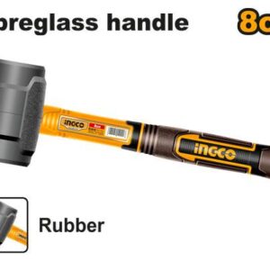Ingco (HRUH8808) 220g Rubber hammer for assembling furniture, laying tiles
