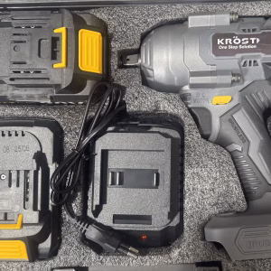 Krost New Hydra Series 1000Nm Cordless Impact Wrench with 15cell 6Amp Dual Batteries & Charger