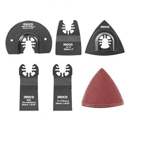 Ingco AKTMT1502 Multi Tool Blade Set 15Pcs, Compatible with CMLI2001, MF3008, and UMF3008