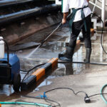Commercial high-pressure washer