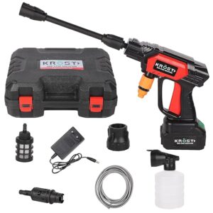 high-pressure car washer