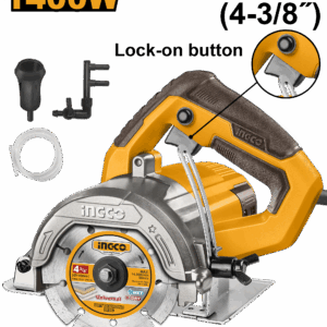 Ingco (MC140068) 110mm (4-3/8") 1400W 13000 RPM Marble Cutter With Cutting Disc
