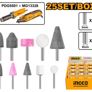 Ingco AKB1001 Die Grinder and Mini Grinder Accessories Kit
