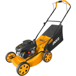 Ingco GLM141181 141cc Gasoline Lawn Mower - Zongshen Engine, 3.0Kw (4HP) Power, 460mm Cutting