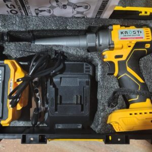 KROST Cordless Rivet Gun, Brushless Portable 20V Lithium-ion Automatic Blind Riveter Tool