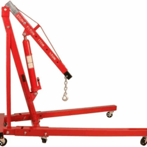 KROST 2 Ton Folding Hydraulic Cherry Picker Shop Crane Lift