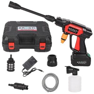 Krost cordless portable pressure washer gun