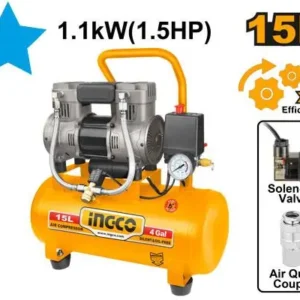 Ingco ACS111152 1100W 1.5HP 15L Air Compressor