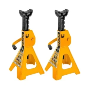 Ingco HJS0301 3Ton Jack Stand Set of 2pc for Lifting Cars Maximum Lifting Height 425 mm