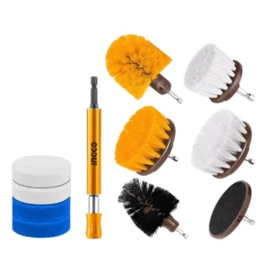 Ingco WCB1101 For Cleaning 11Pcs Brush Set