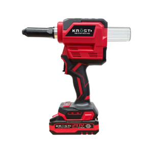 Krost Cordless Brushless 21V Heavy Duty Rivet Gun For Standard Rivets Upto 6.4mm With LED Light
