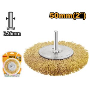 INGCO WB40751 STEEL WIRE WHEEL BRUSH 75MM