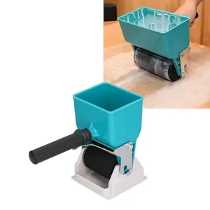 KROST Portable Glue Applicator Roller Manual Liquid Glue Saving 3″ Applicator Roller for Carpenter Woodworking Professional Glue Application Tool