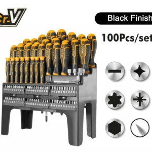 Ingco 100 Pcs Screwdriver Set CR-V Material HKSD10028 For Workshop Garages