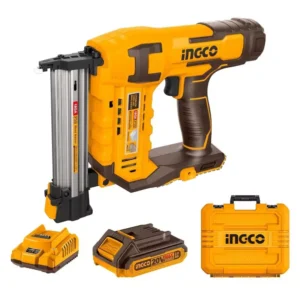 Ingco CBNLI2008 Cordless Brad Nailer 105 Pcs Magazine Capacity and 2 Nails Per Second Drive Rate
