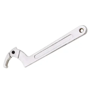 KROST hrome Vanadium Adjustable Spanner Hook Wrench Tool 51-121Mm Square Head Home & Garden