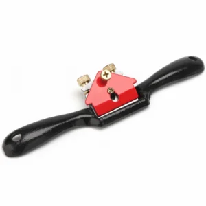 KROST 9″ Adjustable Spokeshave with 4 Pcs Replacement Metal Blade, Woodworking Plane