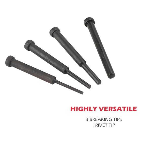 KROST Automobile Chain Breaker Set with C Frame, 3 Anvils, 5 Break Tips ...
