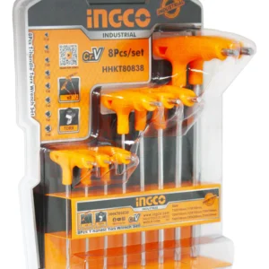 INGCO HHKT80838 8Pcs T-Handle Torx Wrench Set