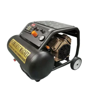 KROST 2HP Brushless Air Compressor with 15L Aluminum Tank 1500W Oil-Free Silent 4-Gallon Tank Air Pump Low Noise Portable