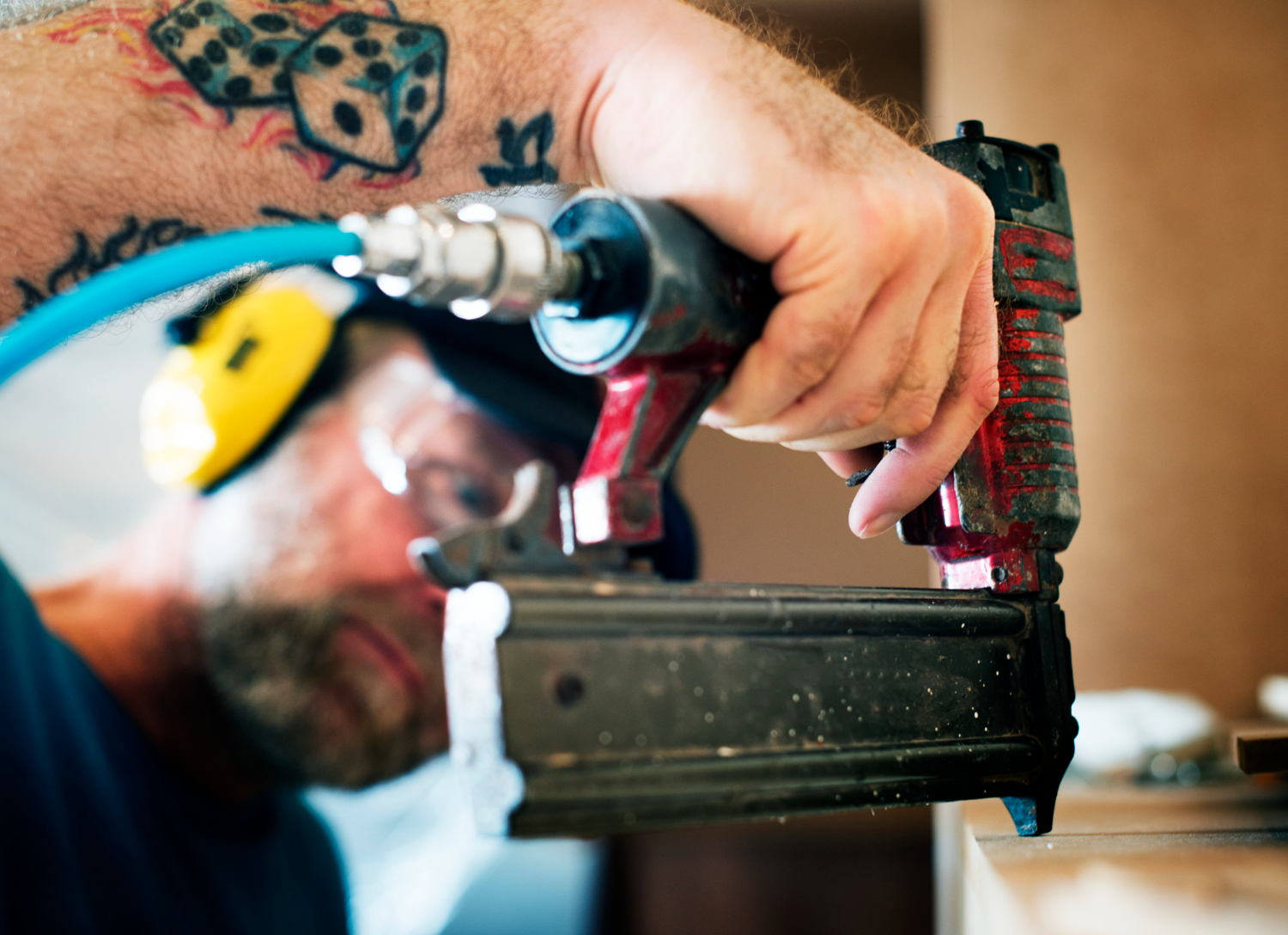 Ingco air compressor for nail guns