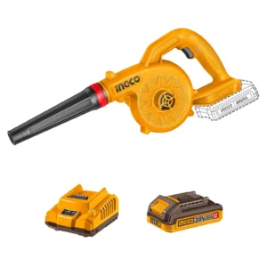Ingco CABLI20781 20V Lithium-Ion Cordless Air Blower With Battery & Charger, 18000 RPM