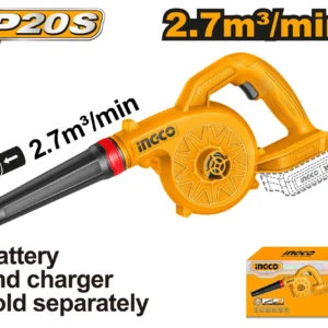 Ingco CABLI2078 20V Lithium-Ion Cordless Air Blower 2.7 m³/min Air volume Without Battery & Charger