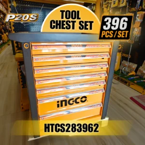 INGCO HTCS283962 P20S 369PCS 850NM 396 Pcs tool chest set.