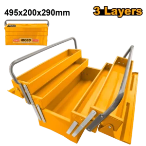 Ingco HTB02 5 Compartment CantileverTool box.