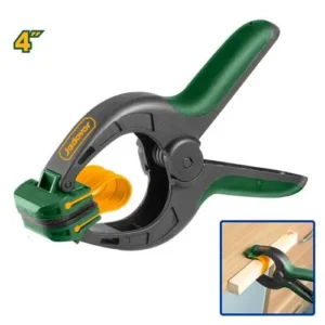 Jadever JDCP5376 6"150mm High-Strength PP Fiberglass Heavy Duty Spring Clamp with PE Jaws (Pack of 5)