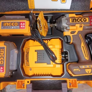 INGCO CIWLI2065 650nm Cordless Impact Wrench 1/2″,1800RPM.