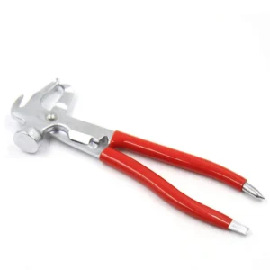 KROST Wheel Balancing Weight Plier with Soft Head Heavy Duty Tyre Wheel Weight Cutter & Hammer Tool.