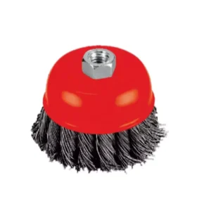 KROST Twisted Metal Wire Cup Brush 3”(75mm) M10 With Adaptor