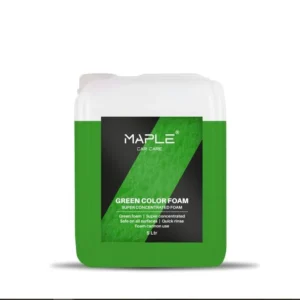 Maple Car Care Colour Foam Car Wash Shampoo 5L (Green)Super Concentrated Snow Foam Clean Liquid for All Car colours.