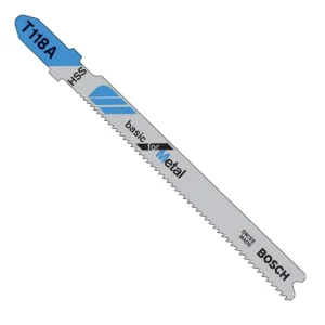 Bosch Professional T-Shank Jigsaw Blades For Jigsaw Machines With 11 in 1 Pocket Multitool (T118A, 10)