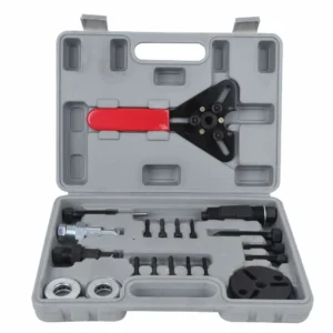 Generic 20 PCS Car Air Compressor Clutch Remover Installer Dual-use Wrench Tool Kit.