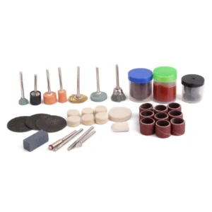Generic 105Pcs Rotary Tool Kits Metal Drill Bit for Cutting Polishing Craft Projects 3.2mm Handle
