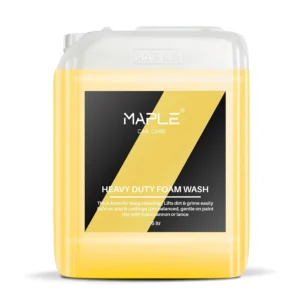 MAPLE Heavy Duty Car Foam Wash Shampoo 5 Litre Dirt, Dust & Grime Removes.