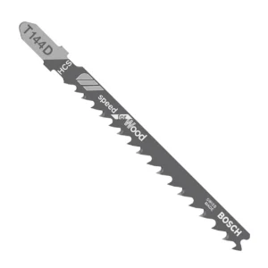 Bosch T144D 100mm Jigsaw Blades Speed for Wood Pack Of 10pc.