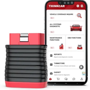THINKCAR THINKDIAG BD6 OBD2 Scanner Bluetooth,Wireless All System Code Reader Diagnostic Tool for iOS & Android,5+ Hot Reset Bluetooth OBD2 Scanner for Car Check Engine Light, Lifetime Free Update