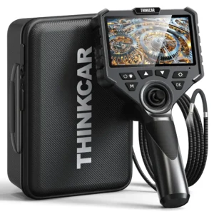 THINKCAR ES501 4-Way Articulating Borescope,6.2mm Slim Probe,5X Zoom