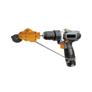 KROST Battery Powered Electric Drill Plate Cutter Attachment for Metal Sheet Retrofit Shears.