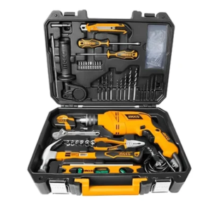 Ingco HKTHP11021 Professional 101 Pcs Impact Drill Tool Kit Set