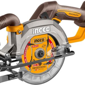 INGCO 20V Cordless Circular Saw (Body Only) 140mm, Brushless Motor, 6300RPM Max. Cutting Depth 50mm (90°)CSLI1402 (Battery, Charger Not Included)