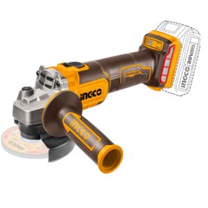 INGCO 4"Cordless Angle Grinder Variable Speed,M10,3000/8500rpm/900 Watt(BATTERY CHARGER NOT INCUDED)