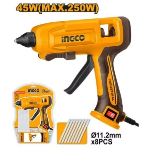 INGCO GG408 45W Glue Gun with 150mm Glue Sticks.