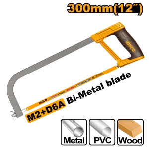 INGCO HHFS3068 12" Hacksaw frame.